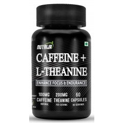 Natural Caffeine 100MG + L-Theanine 200MG