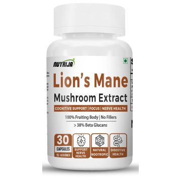Buy Lion's Mane Mushroom Extract 1000mg Capsules