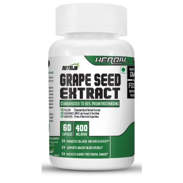 Buy Grape Seed Extract Capsules Supplement In India