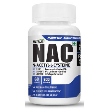Buy N-Acetyl Cysteine (NAC), 600 mg Supplement In India 