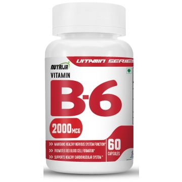Buy Vitamin B6 2000mcg Supplement in India