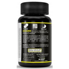 BERBERINE EXTRACT 500MG CAPSULES
