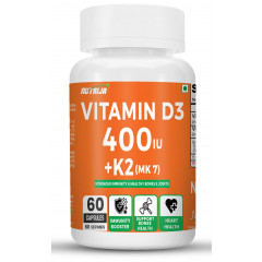 Vitamin D3 400IU +  K2 55mcg