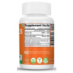 Vitamin D3 400IU +  K2 55mcg
