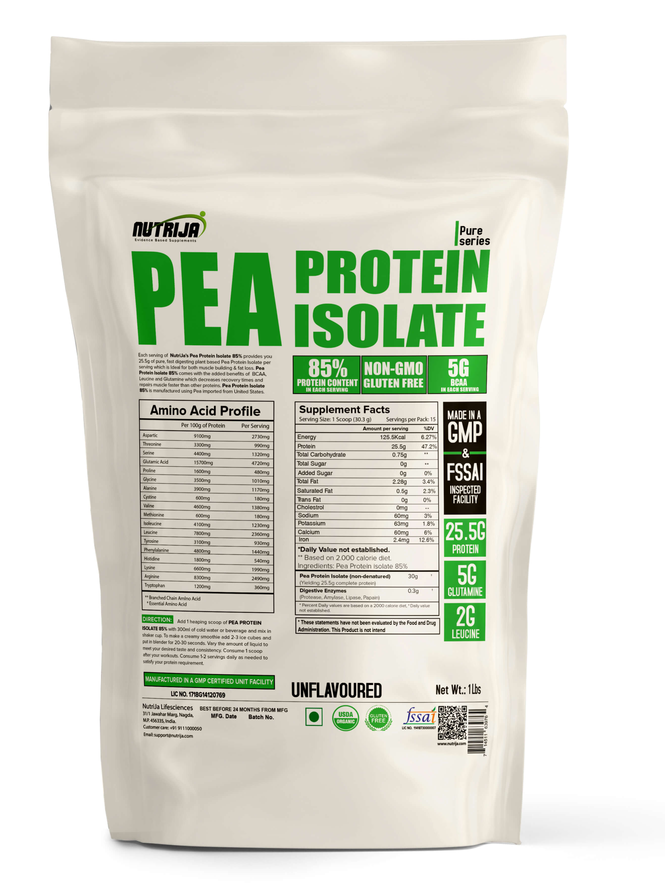 PEA PROTEIN ISOLATE 85%™