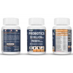 Probiotics Supplement 50 Billion CFU