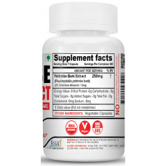 Yohimbe Bark Extract Capsules